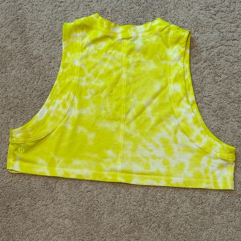 LIKE NEW Lululemon All Yours Cropped Pima Cotton Tank Top - Picture 9 of 10
